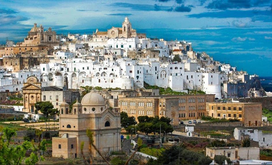 Casa città bianca Ostuni Exterior foto