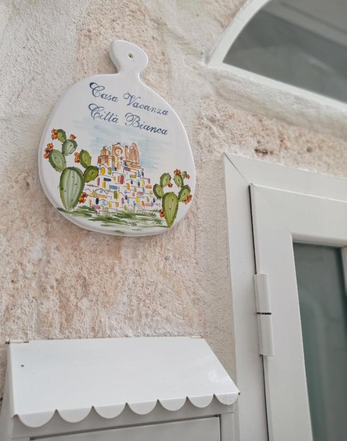 Casa città bianca Ostuni Exterior foto